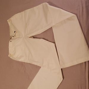 See By Chloe White Button Fly Pants - Size 8